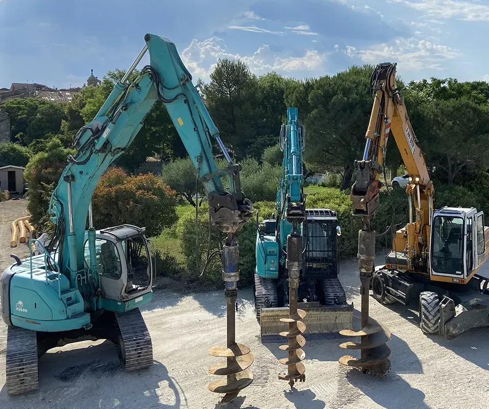 machines terrassement